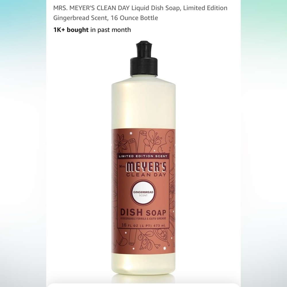 Clean Day Liquid Dish Soap - Cream